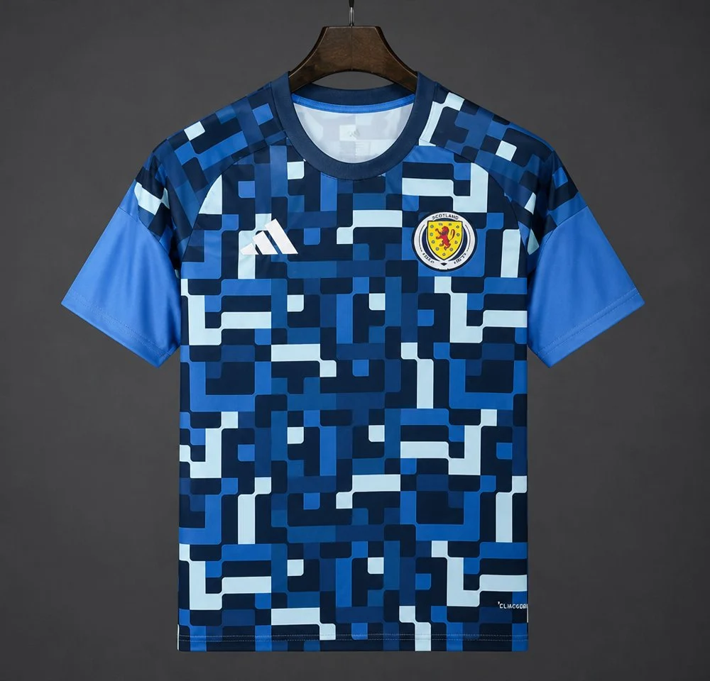 2627 Scotland  Pre-Match Jersey S-4XL