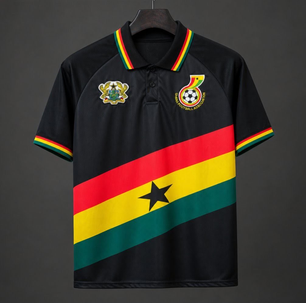 2627 Ghana  Heritage Collection Jersey S-4XL
